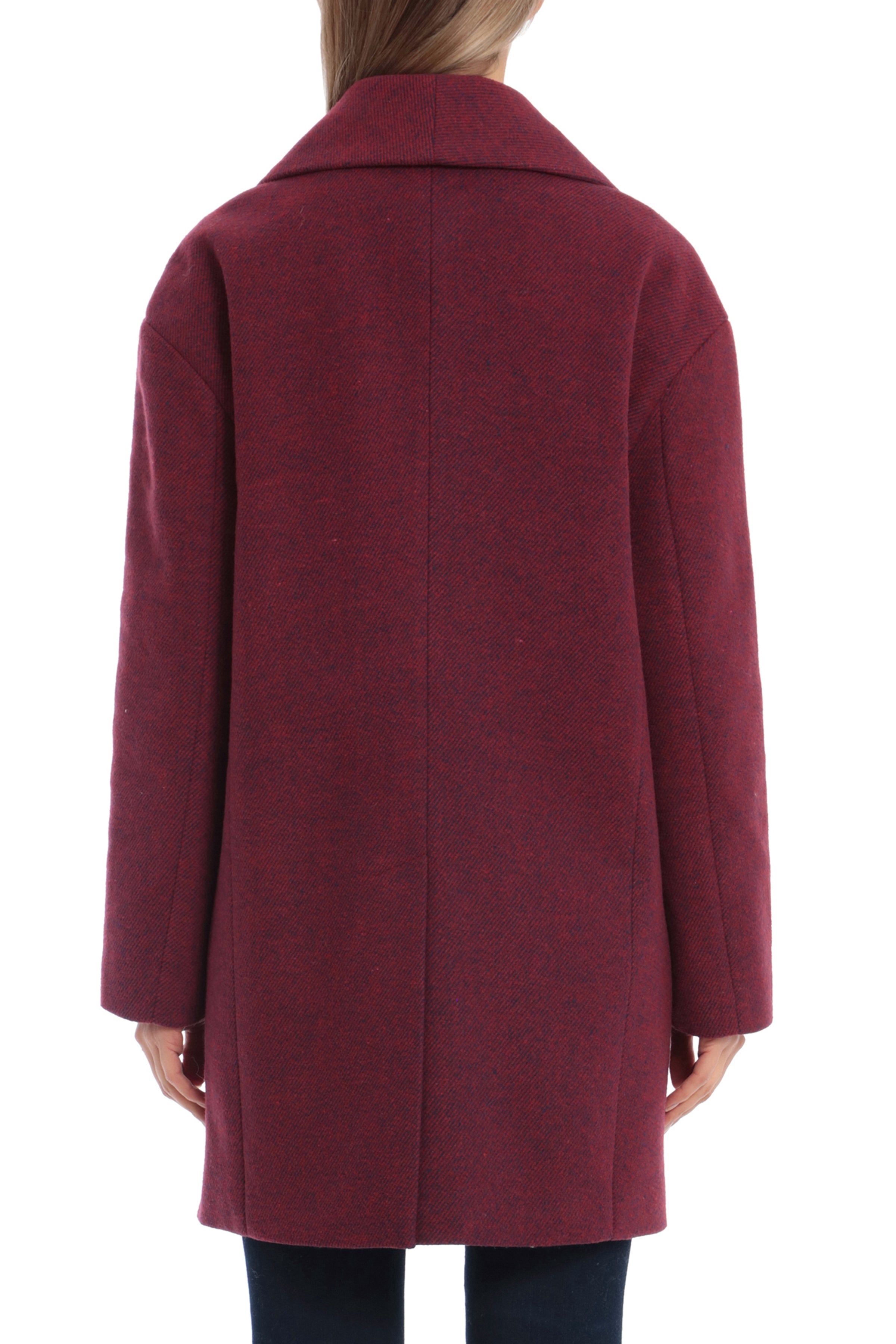 Twill Shawl Collar Oversized Peacoat sold by Avec Les Filles product image thumbnail 13