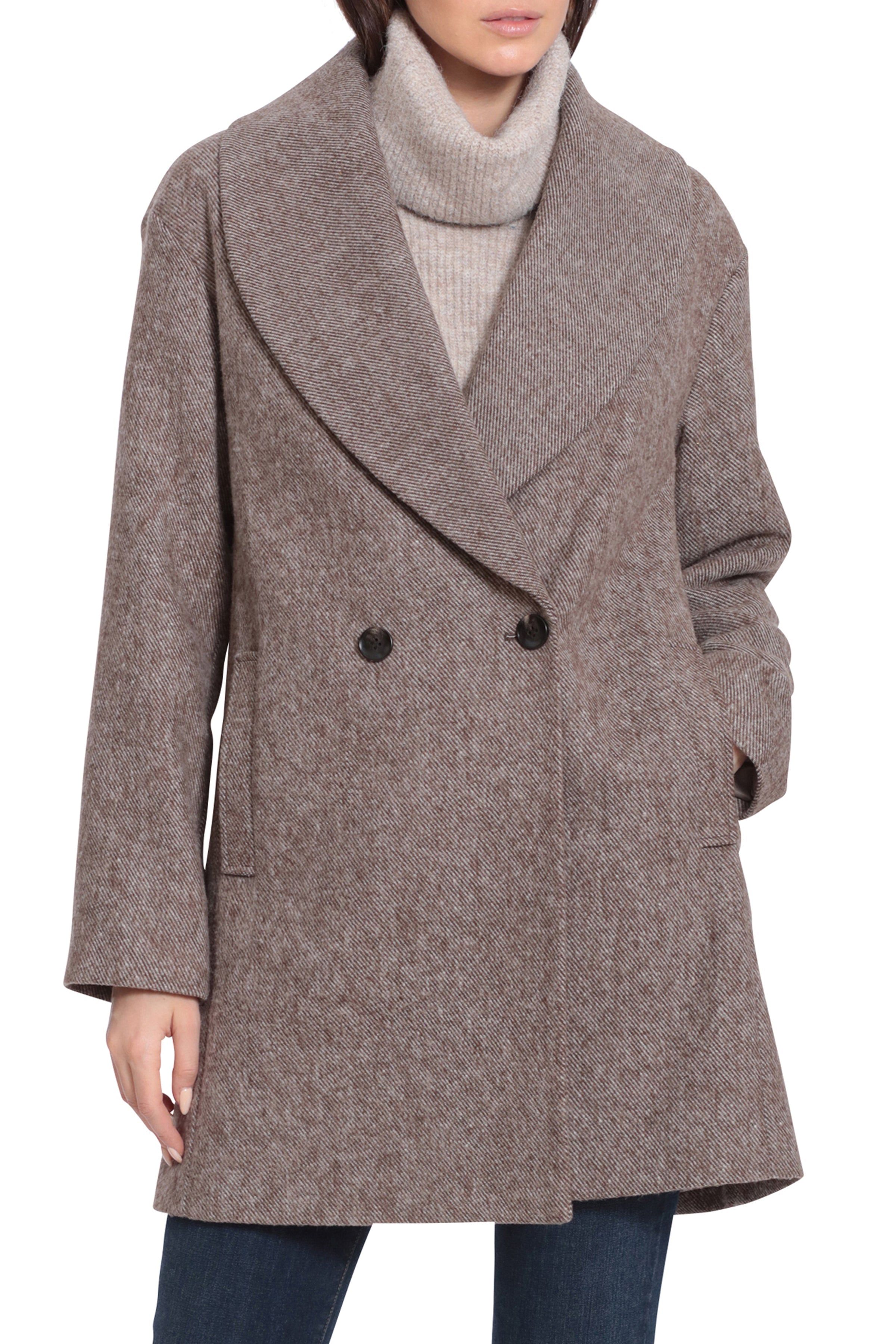 Twill Shawl Collar Oversized Peacoat sold by Avec Les Filles product image thumbnail 14