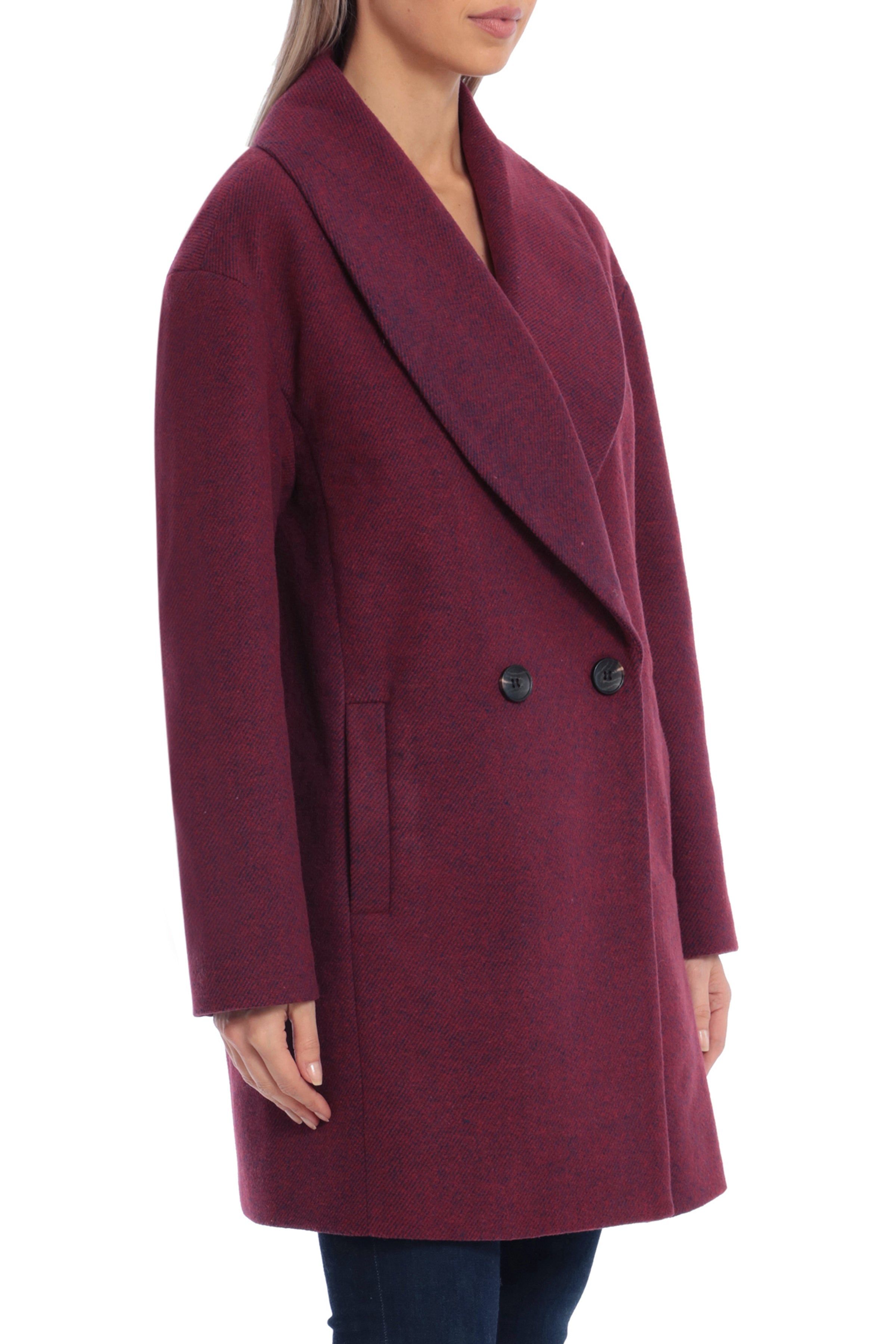 Twill Shawl Collar Oversized Peacoat sold by Avec Les Filles product image thumbnail 12
