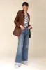 Vintage Wash Genuine Leather Blazer sold by Avec Les Filles