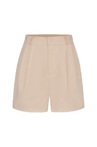 Tailored Pleat-Front Shorts sold by Avec Les Filles