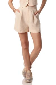 Tailored Pleat-Front Shorts sold by Avec Les Filles
