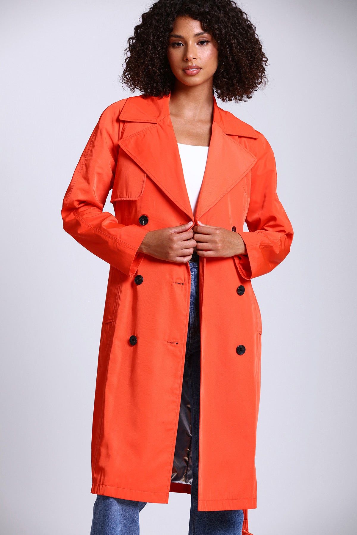 Relaxed Rain Trench Coat sold by Avec Les Filles product image thumbnail 8