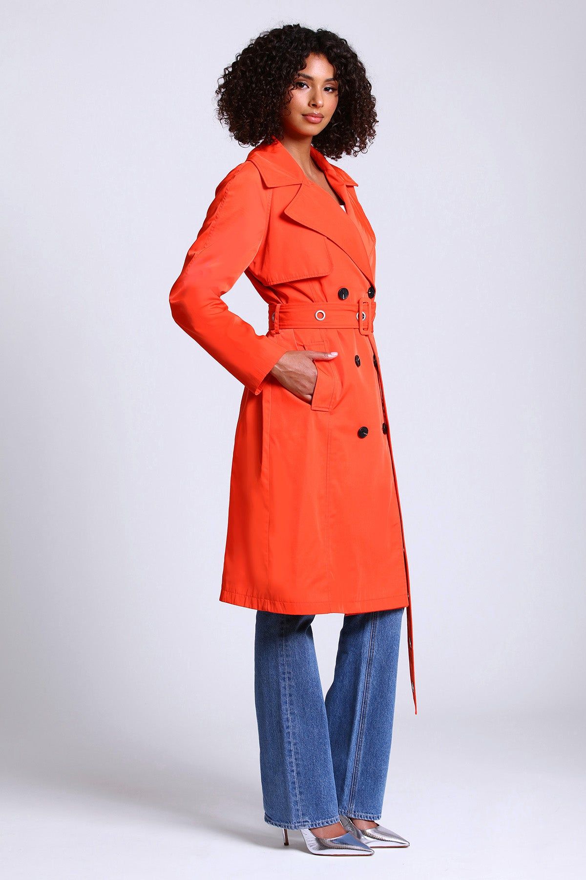 Relaxed Rain Trench Coat sold by Avec Les Filles product image thumbnail 6