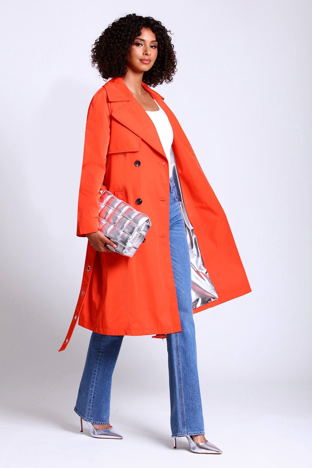 Relaxed Rain Trench Coat sold by Avec Les Filles