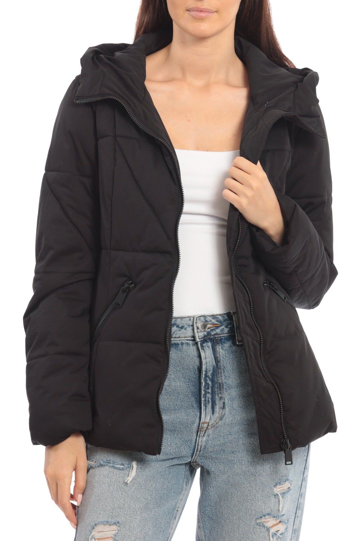 Quilted Water-Resistant Jacket sold by Avec Les Filles product image thumbnail 2