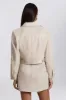 Glazed Faux-Ever Leather™ Trucker Jacket sold by Avec Les Filles