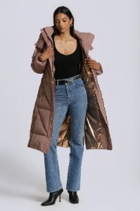Thermalpuff™ Longline Cloud Duvet Puffer Coat sold by Avec Les Filles