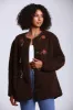 Faux Shearling Toggle Jacket sold by Avec Les Filles