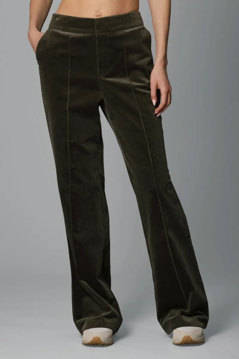 Stretch Corduroy Flare Trouser sold by Avec Les Filles