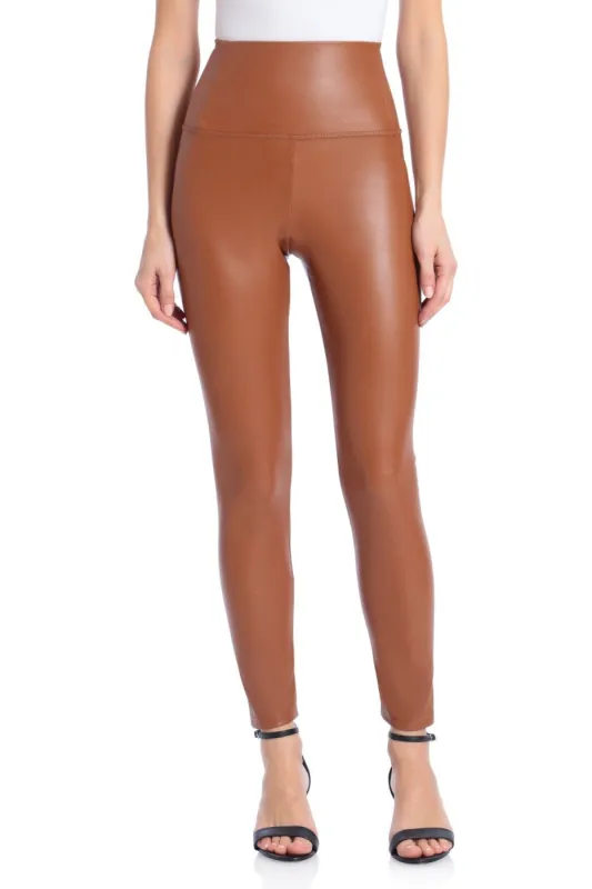 Faux Leather Liquid Legging sold by Avec Les Filles