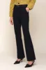Pintuck High Waist Flare Trouser sold by Avec Les Filles