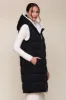 Faux Fur-Lined Thermalpuff™ Midi Puffer Vest sold by Avec Les Filles