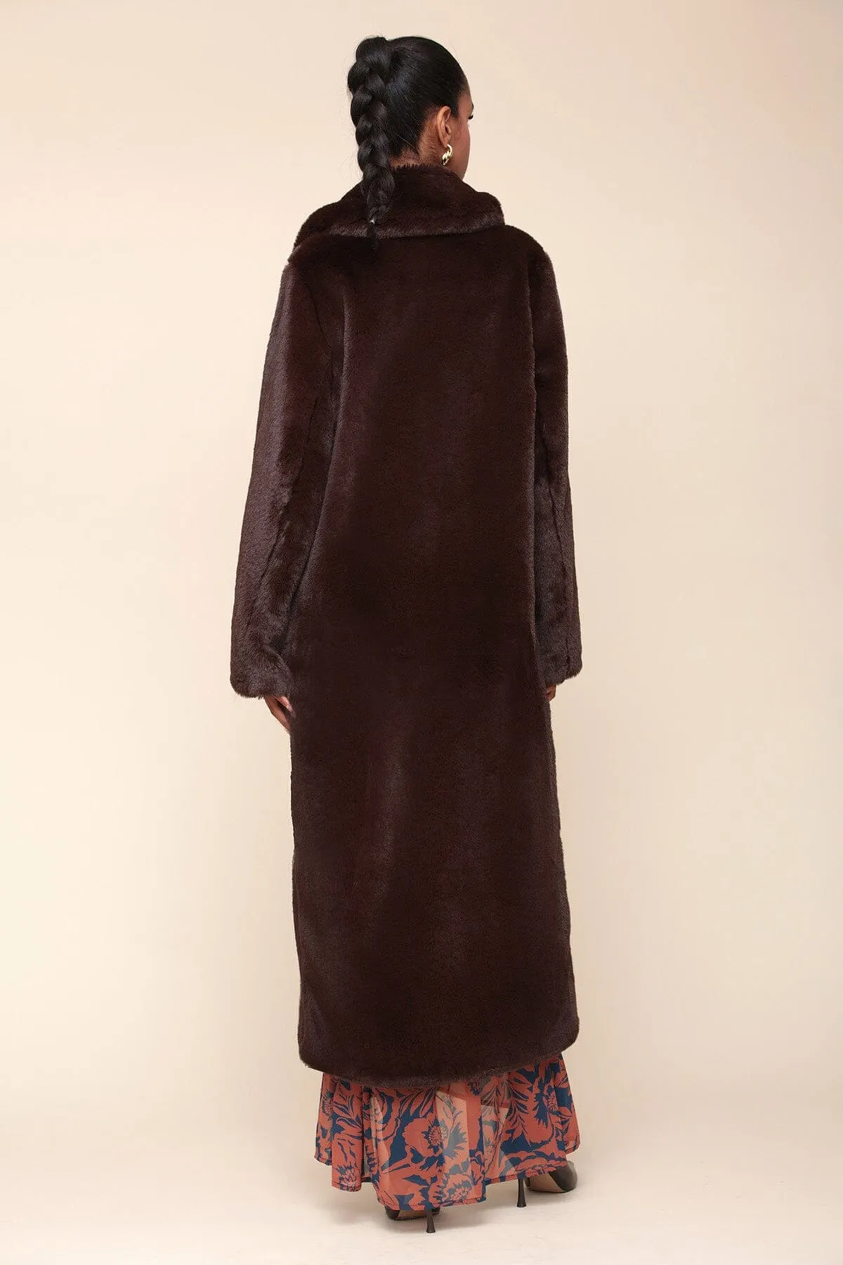 Maxi Faux Fur Coat sold by Avec Les Filles product image thumbnail 5