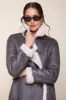 Faux Shearling Double Breasted Midi Coat sold by Avec Les Filles