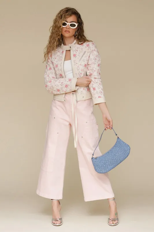 Cotton Wide Leg Cargo Pant sold by Avec Les Filles