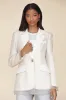 Organza Overlay Tailored Blazer sold by Avec Les Filles
