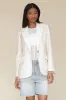 Organza Overlay Tailored Blazer sold by Avec Les Filles