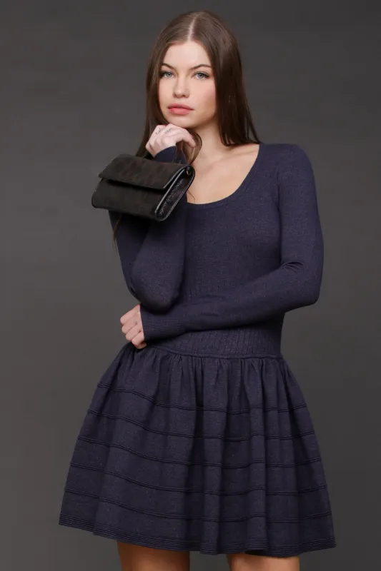 Drop-Waist Sweater Dress sold by Avec Les Filles