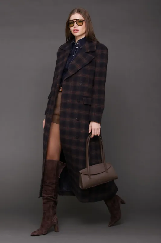Maxi Double Breasted Coat sold by Avec Les Filles