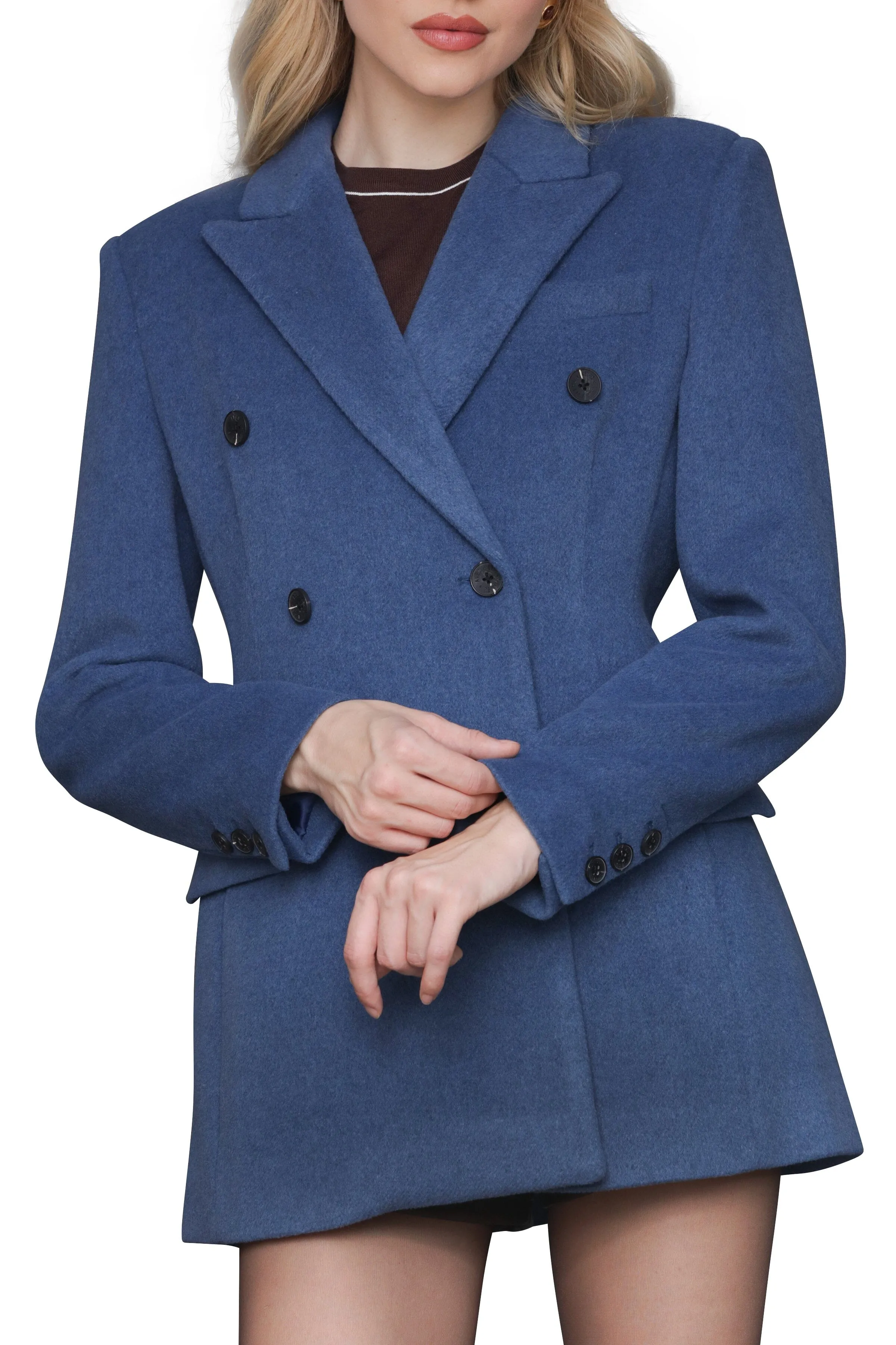 Hourglass Blazer Coat sold by Avec Les Filles product image thumbnail 3