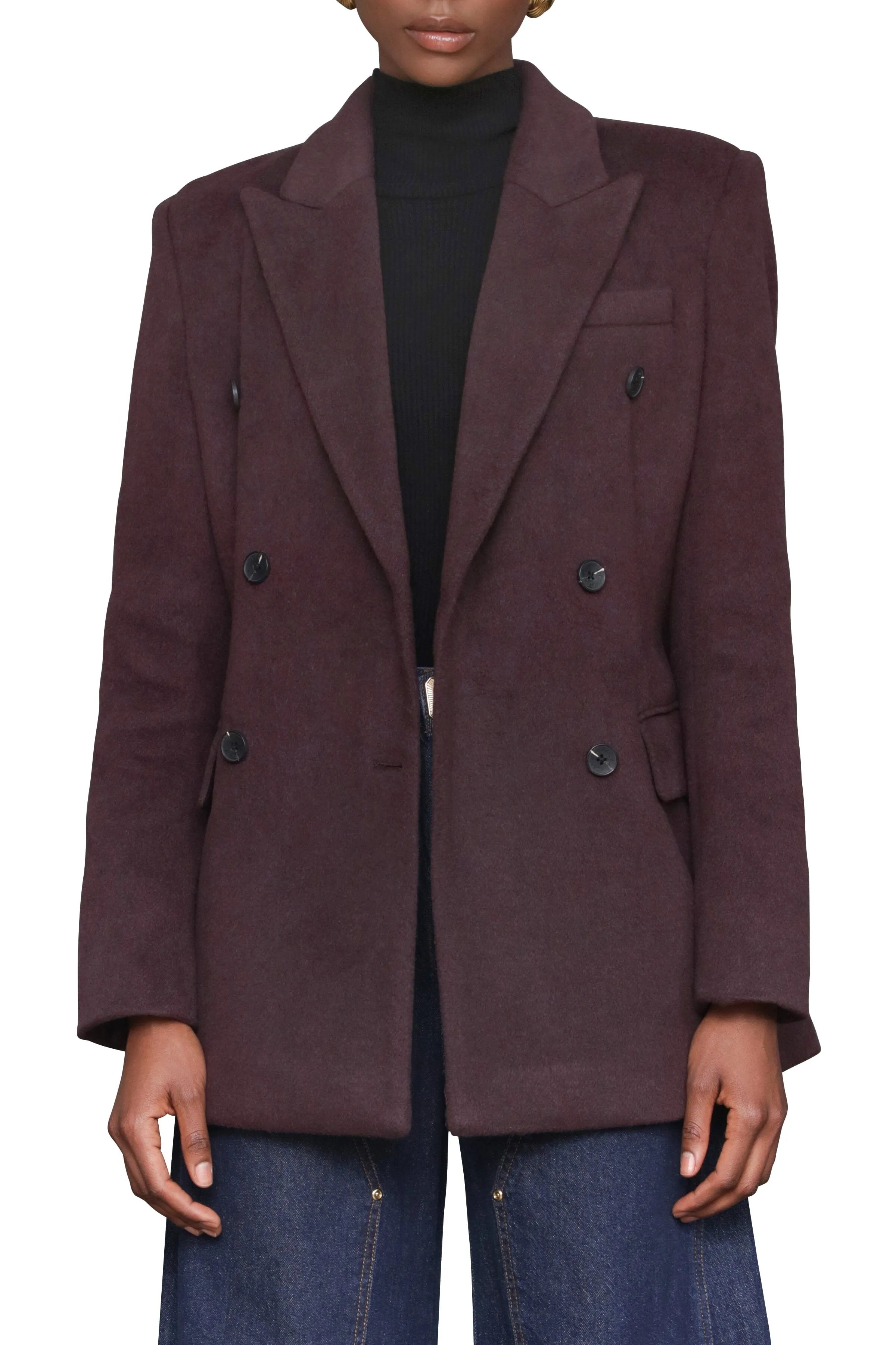 Hourglass Blazer Coat sold by Avec Les Filles product image thumbnail 5