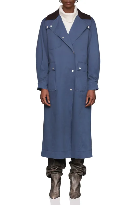 Cotton Utility Raincoat sold by Avec Les Filles