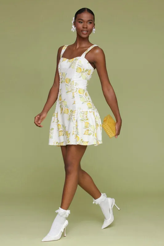 Dress Drop Peplum Mini sold by Avec Les Filles