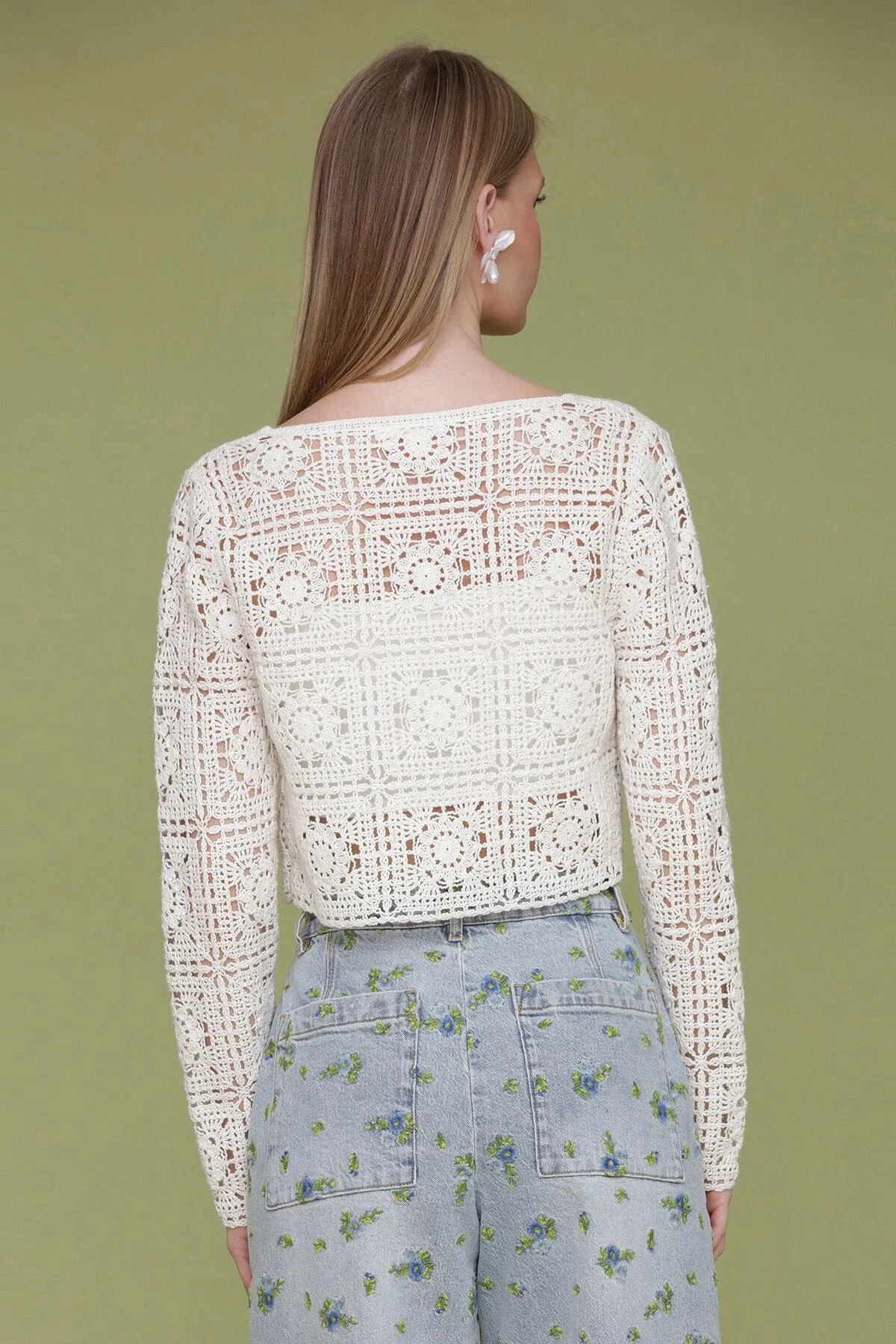 Cardigan Tie At Front sold by Avec Les Filles product image thumbnail 2