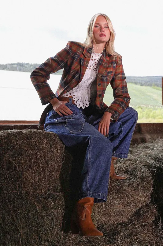 Barrel Leg Carpenter Jeans sold by Avec Les Filles