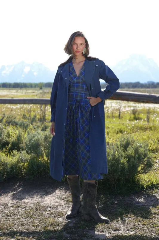 Cotton Utility Trench Coat made by Avec Les Filles