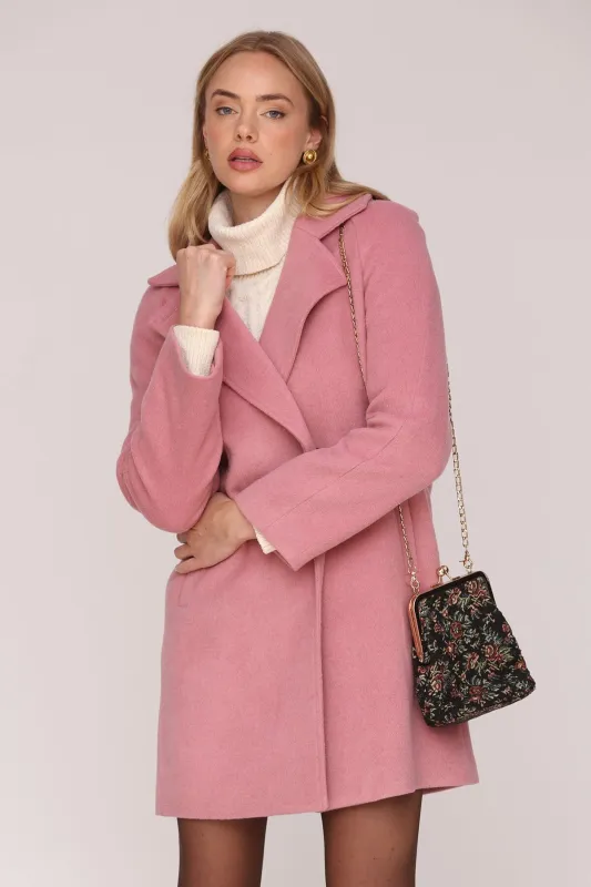 Relaxed Mid-Length Walker Coat sold by Avec Les Filles