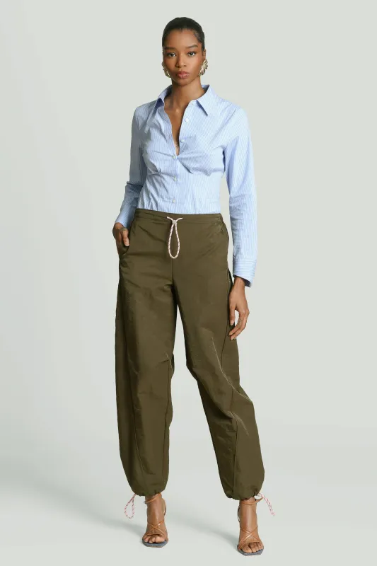 Nylon Bungee Cord Joggers sold by Avec Les Filles