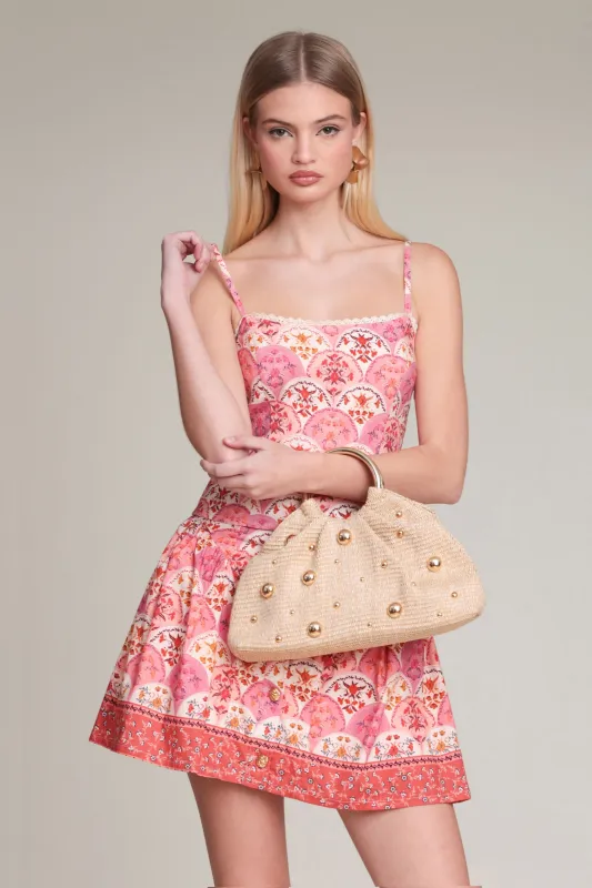 Floral Linen Blend Cami Top made by Avec Les Filles