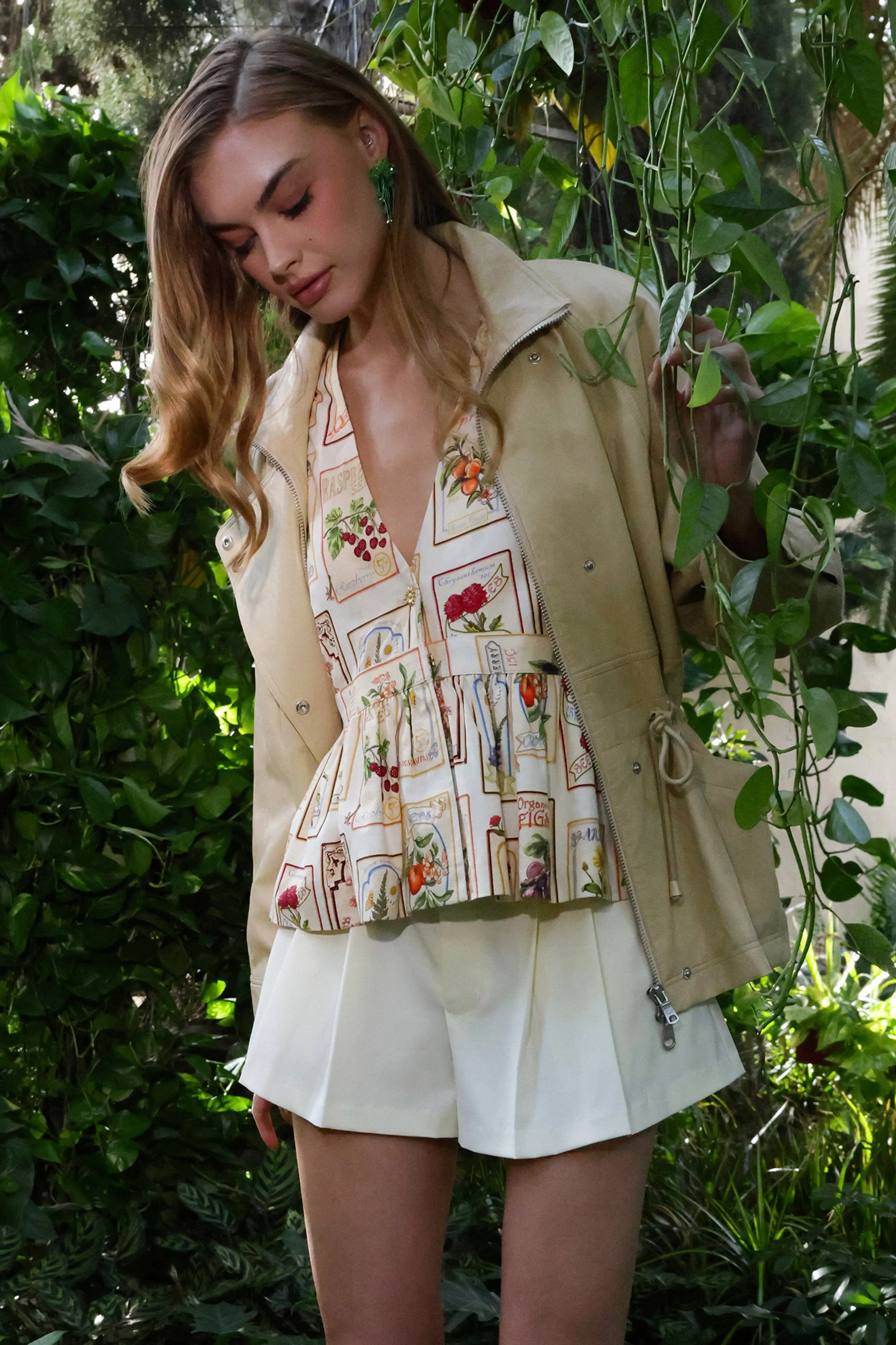 High Rise Pleated Short sold by Avec Les Filles