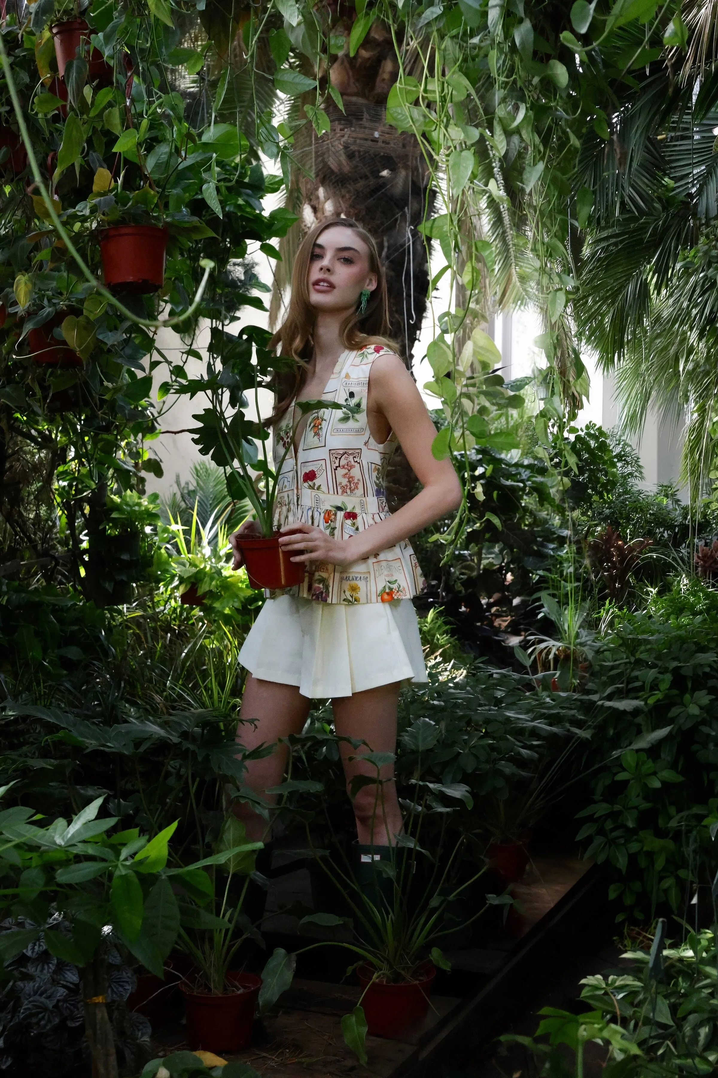 High Rise Pleated Short sold by Avec Les Filles product image thumbnail 2