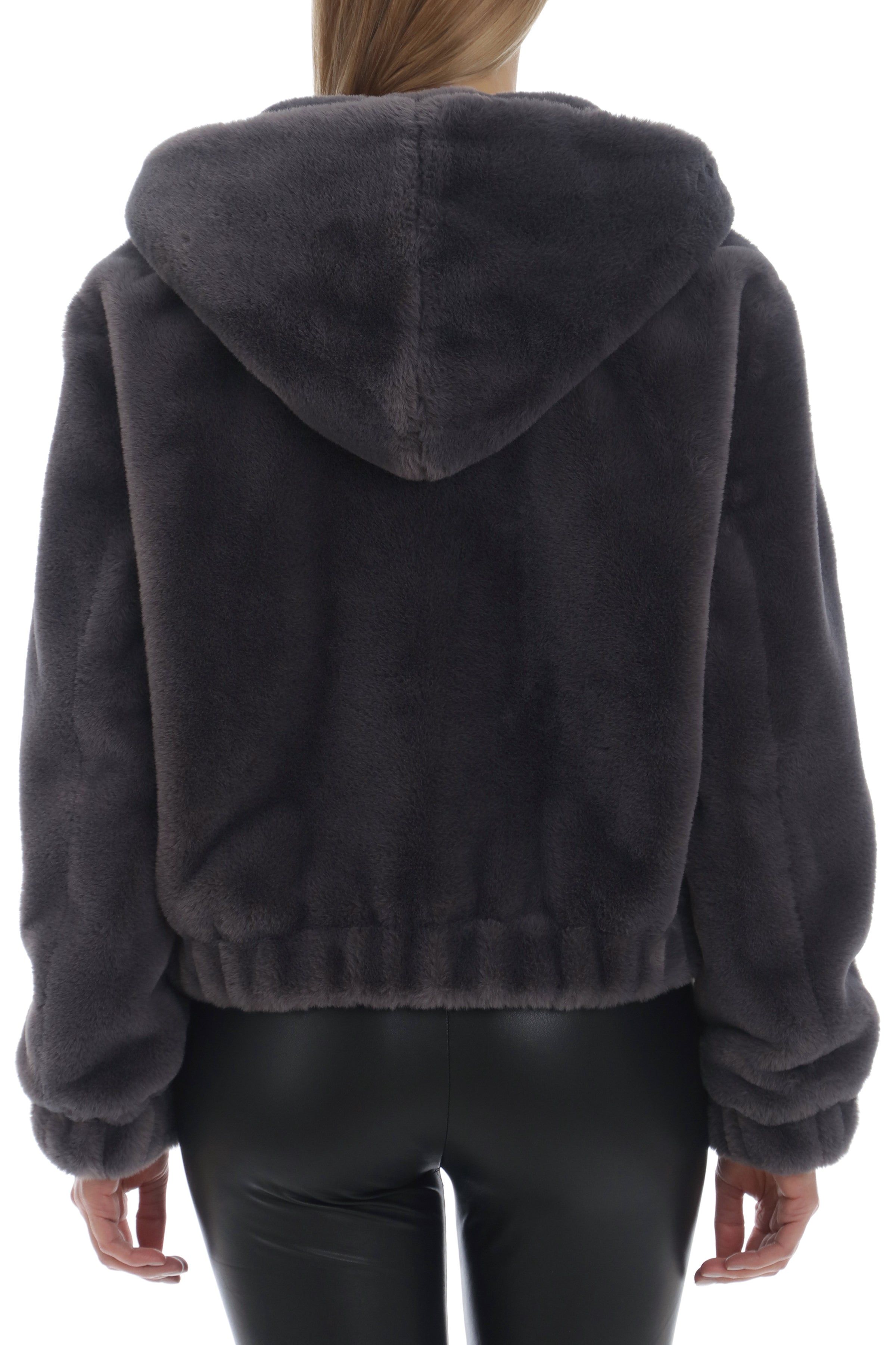 Faux Fur Hoodie sold by Avec Les Filles product image thumbnail 11