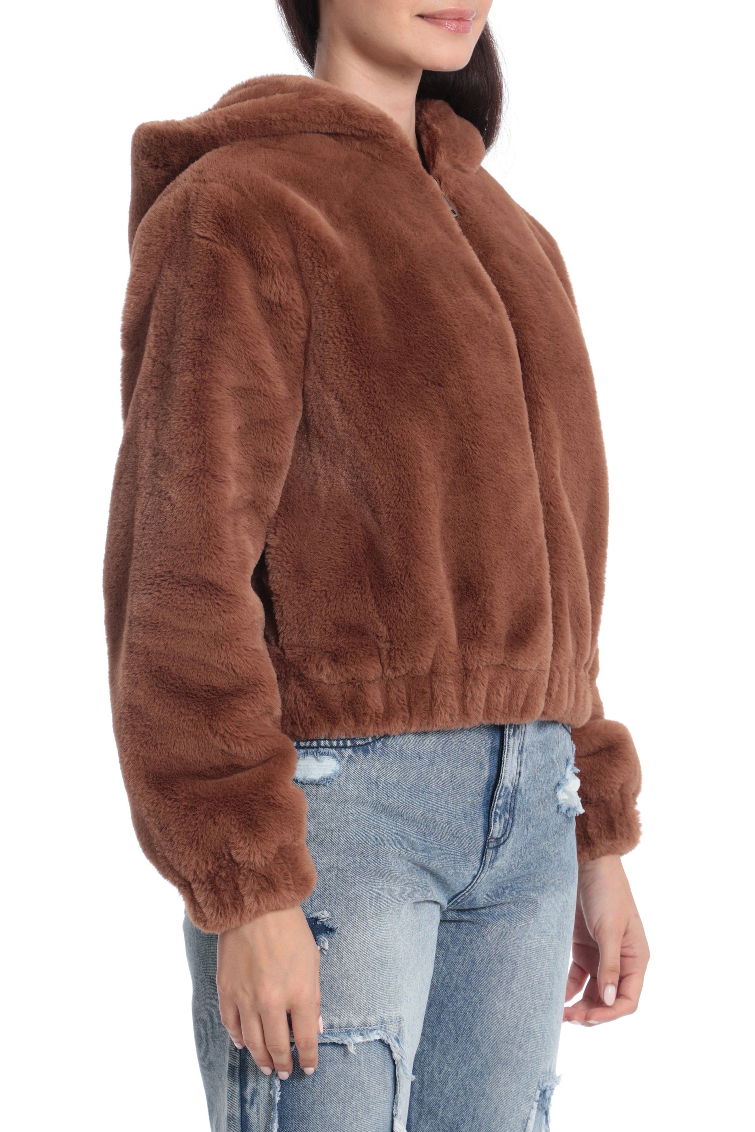 Faux Fur Hoodie sold by Avec Les Filles product image thumbnail 16