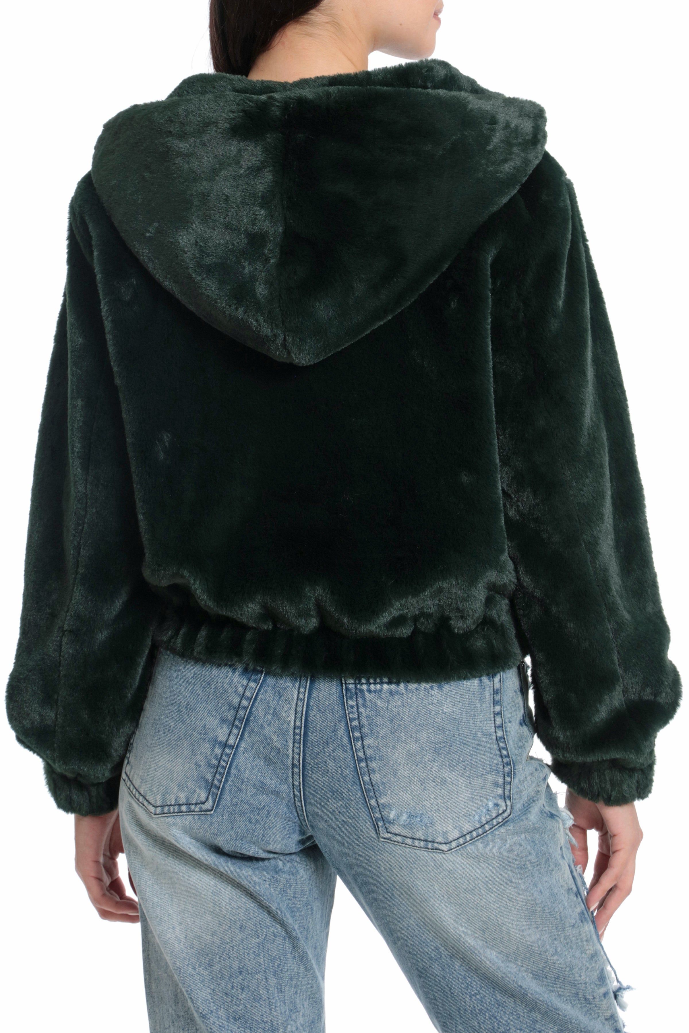 Faux Fur Hoodie sold by Avec Les Filles product image thumbnail 14