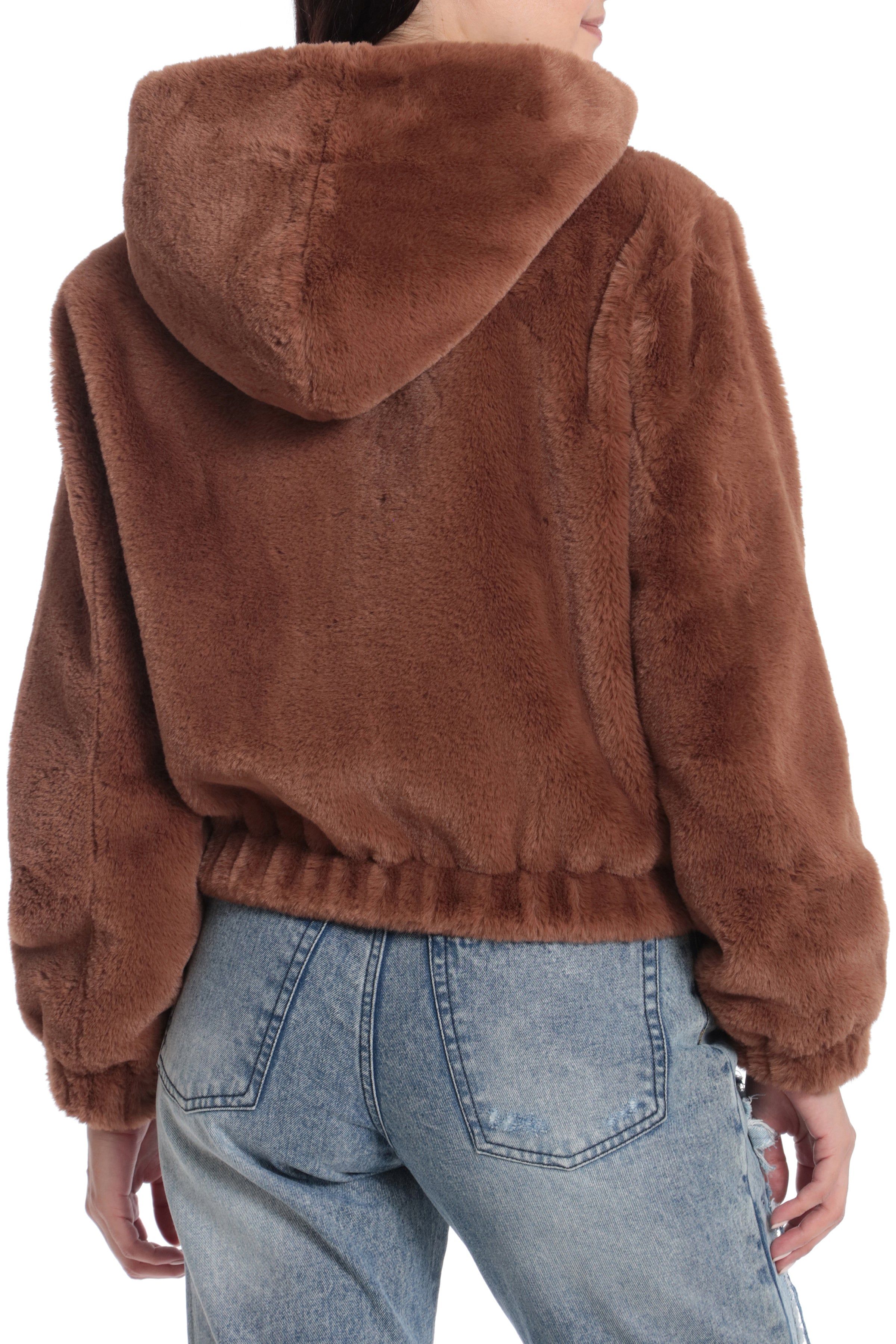 Faux Fur Hoodie sold by Avec Les Filles product image thumbnail 17