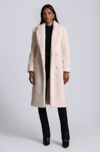 Tailored Faux Shearling Coat sold by Avec Les Filles