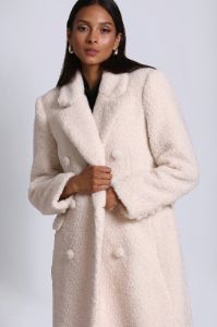 Tailored Faux Shearling Coat sold by Avec Les Filles