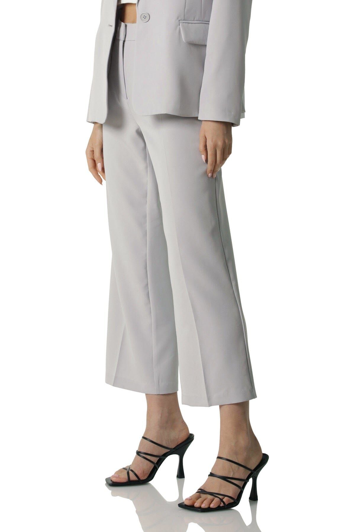 Bagatelle Collection Stretch Straight Leg Cropped Trouser sold by Avec Les Filles product image thumbnail 3