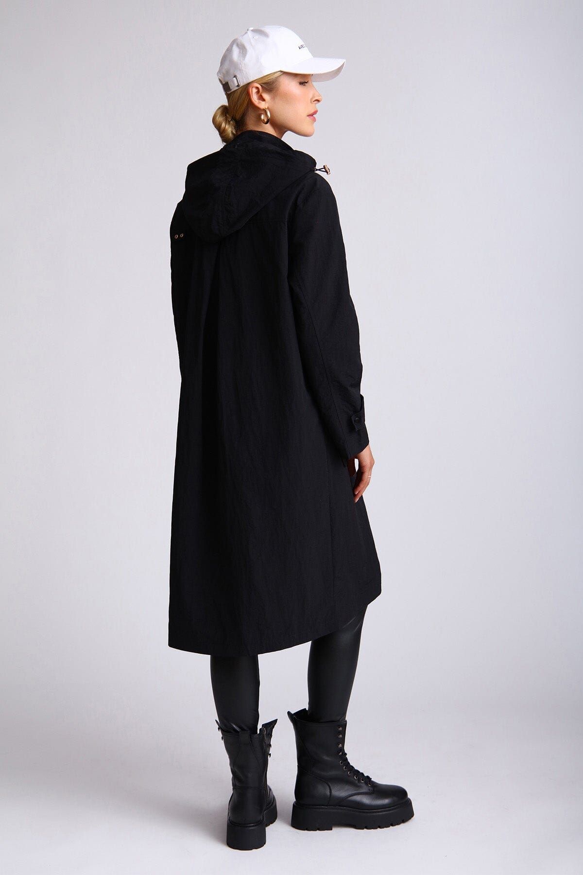 Oversized Nylon Rain Anorak sold by Avec Les Filles product image thumbnail 5