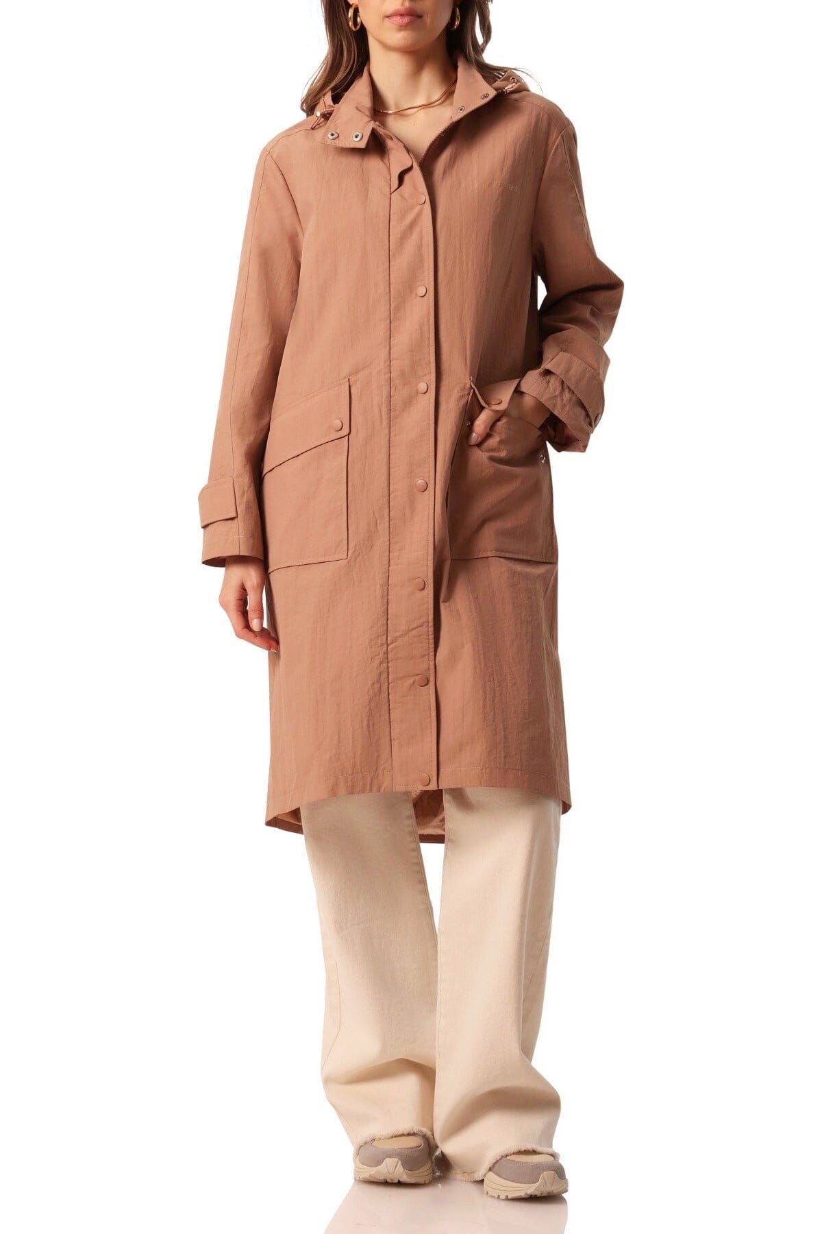 Oversized Nylon Rain Anorak sold by Avec Les Filles product image thumbnail 12