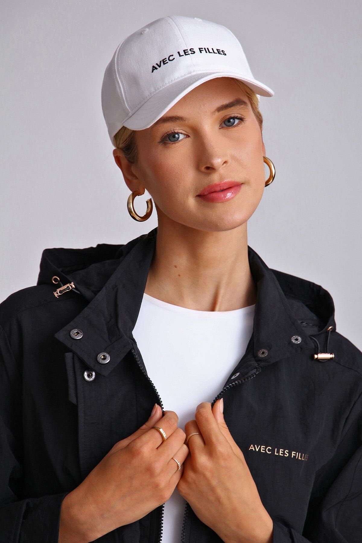 Oversized Nylon Rain Anorak sold by Avec Les Filles product image thumbnail 9