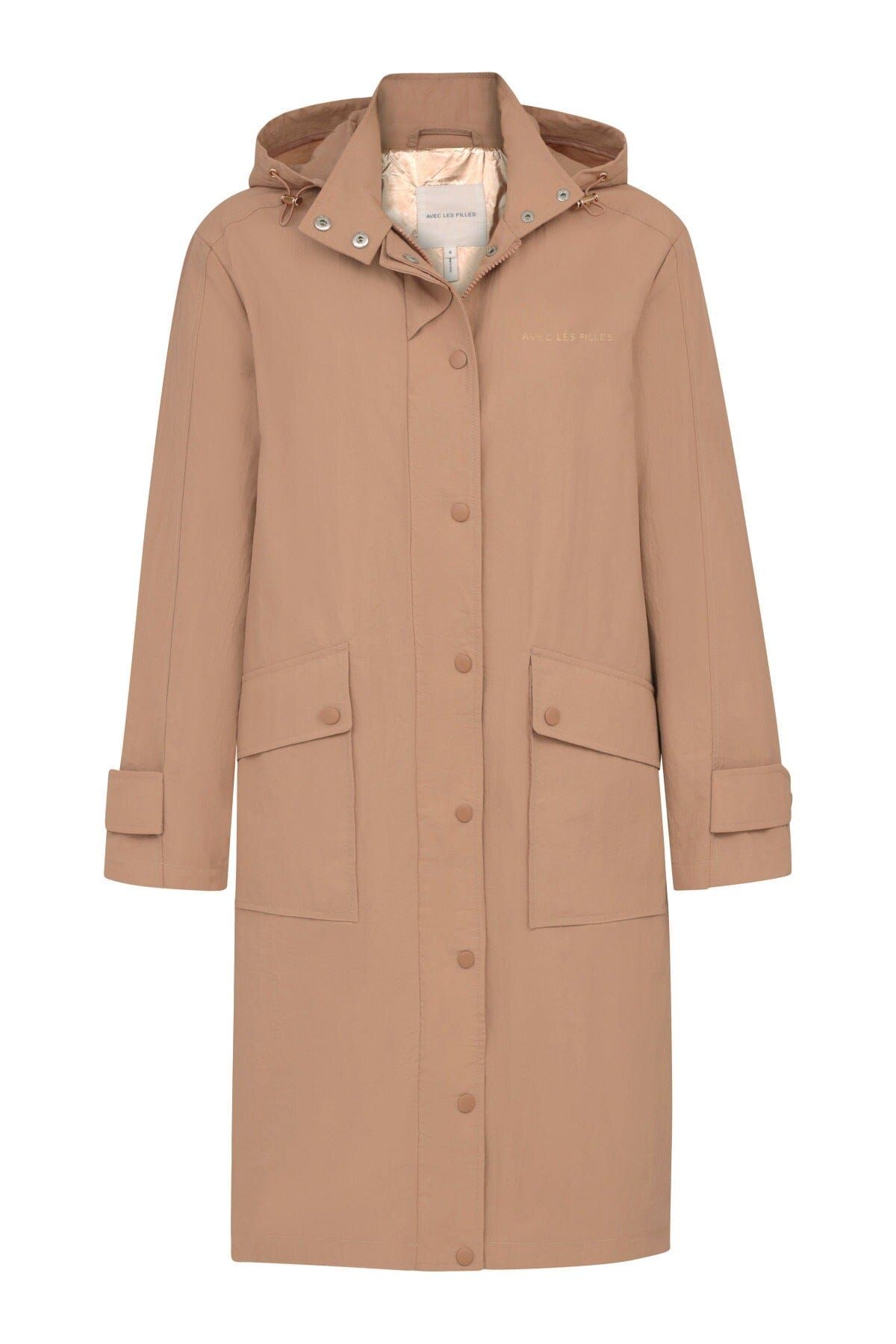 Oversized Nylon Rain Anorak sold by Avec Les Filles product image thumbnail 16