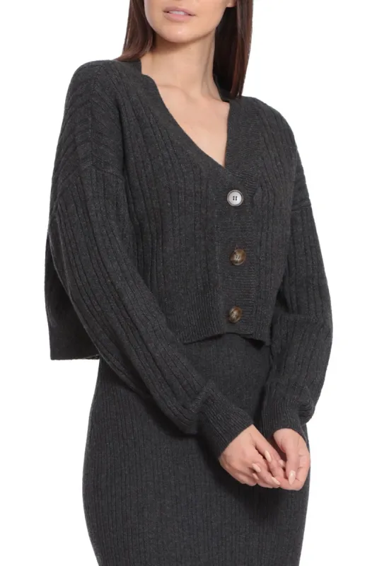 Cropped Oversized Cardigan sold by Avec Les Filles