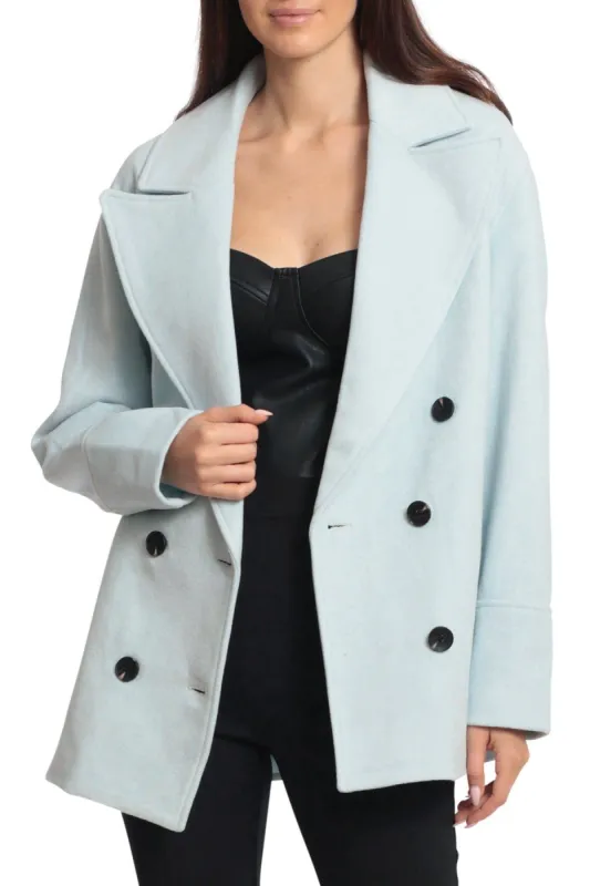 Oversized Wool Blend Peacoat sold by Avec Les Filles