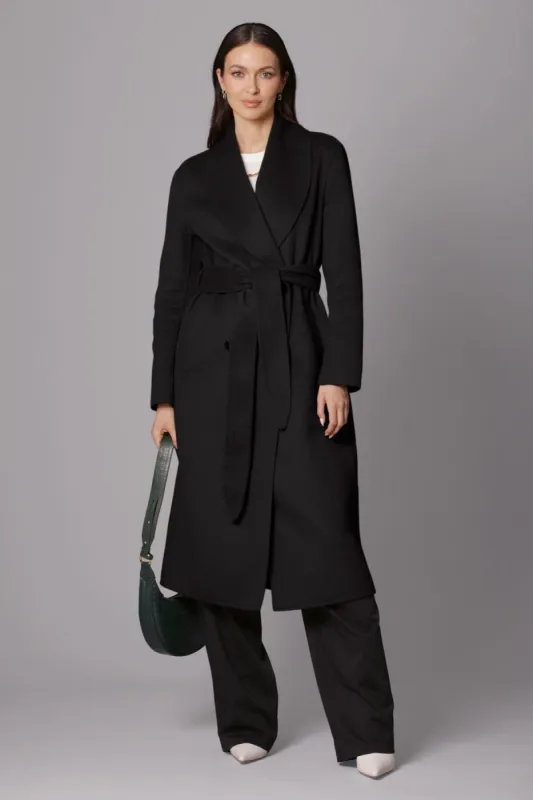 Double-Face Wrap Coat sold by Avec Les Filles